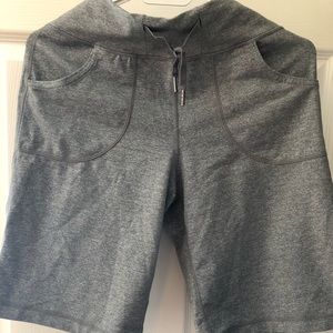 LululemonLuon long adjustable waIst workout shorts